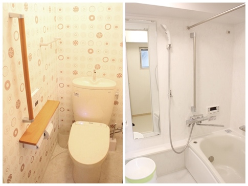 施工事例 壁紙可愛いトイレ 水回り３点 横浜 アリキリ 横浜 より良いリフォームを適正価格で 港南区 アリキリ リフォーム
